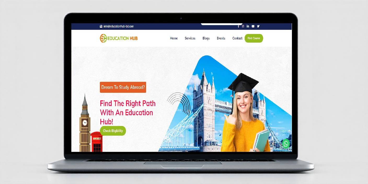 Study Abrod Agency Website - Education Hub